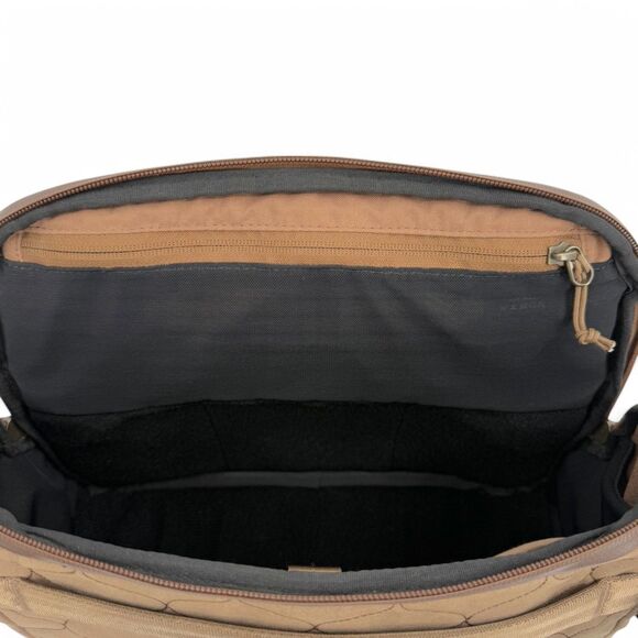 Clever Supply Co 6L Camera Sling Waxed Canvas Leather Bag Tan - Picture 9 of 16